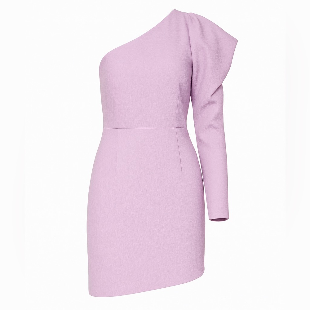 ✨ Elliatt Skye One Shoulder Lilac Mini Dress | Size M